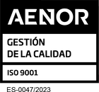 Certificación ISO 9001 · AENOR e IQNET