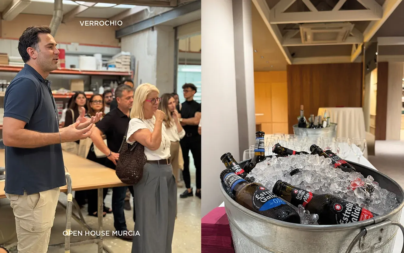 Las instalaciones de Verrochio en Open House Murcia